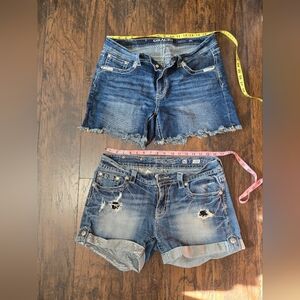 Grace Women's Blue Denim Shorts